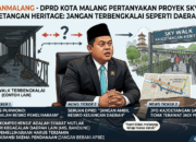 Rencana Sky Walk Kajoetangan Dikritisi, DPRD Malang Ingatkan Risiko Mangkrak dan Beban Anggaran