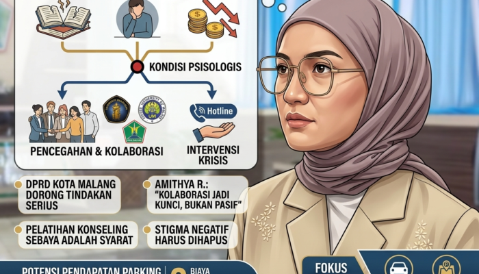 Kasus Mahasiswa Meninggal Picu Keprihatinan, DPRD Malang Dorong Penanganan Serius Kesehatan Mental