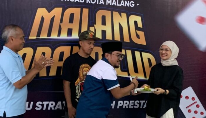 Orado Cup 2026 Digelar di Gajayana, Ketua DPRD Kota Malang Tekankan Pembinaan Atlet Domino Usia Dini
