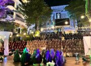 Langit Malam Thursina Berguncang oleh Gema Takbir dan Semangat Para Santri
