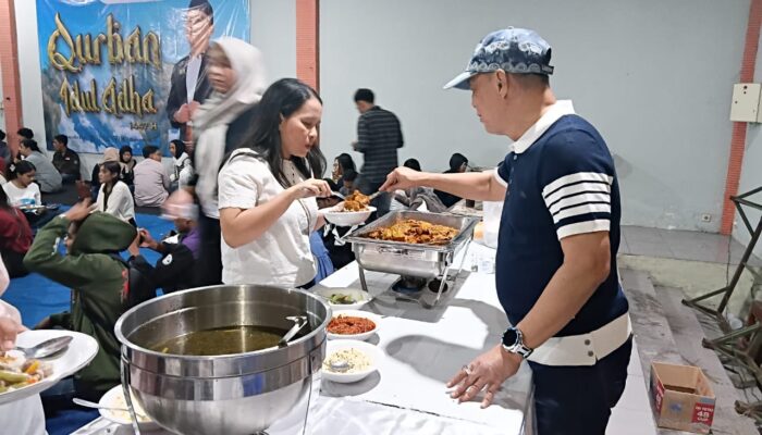 Meriahnya Gelaran Makan Bersama Idul Adha 1447 Hijriah di Kampus UIBU, Perkuat Toleransi Antar Mahasiswa Lintas Agama