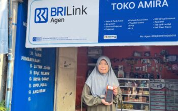 50 Transaksi Sehari, BRILink Dwi Astuti Jadi Andalan Warga Pakunden