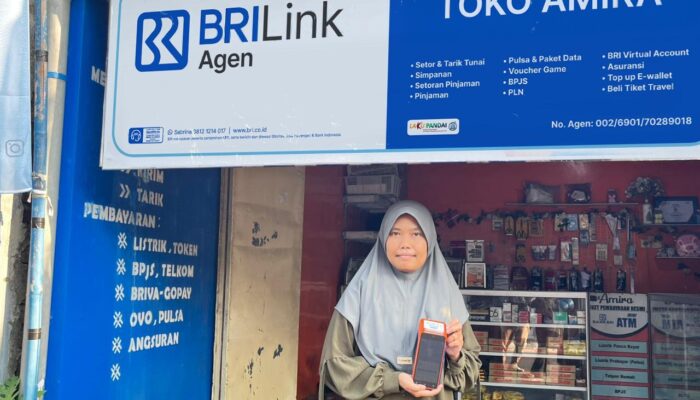 50 Transaksi Sehari, BRILink Dwi Astuti Jadi Andalan Warga Pakunden